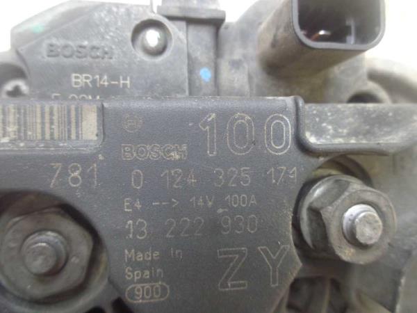 ALTERNATEUR OPEL 1.0/1.2/1.4 ESSENCE 100 AMP - Vue 4